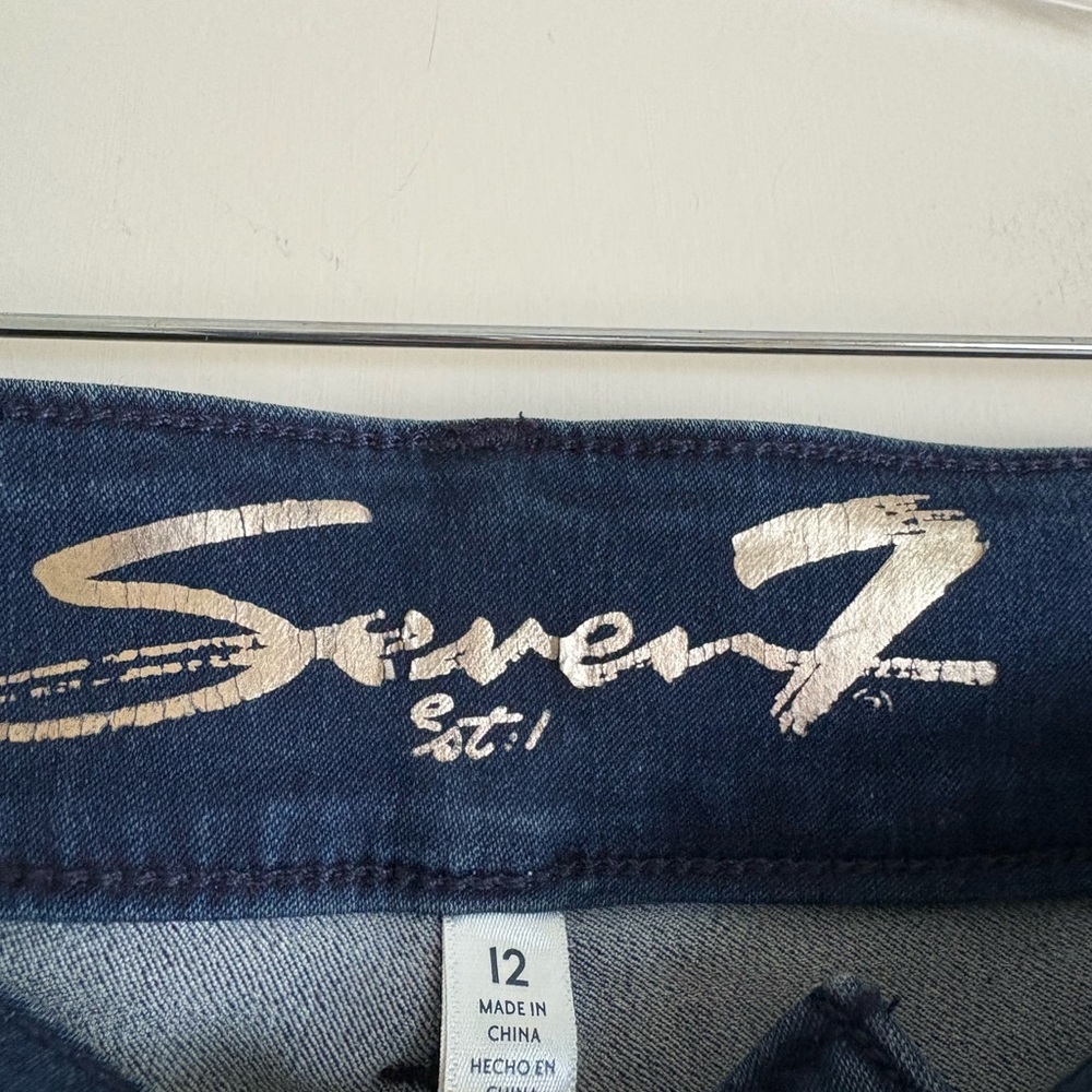 Seven 7 Rodeo Mid Ride Flare Jeans - Picture 4 of 7